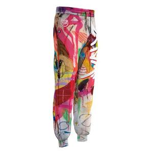 Men's Printed Sweatpants Elastic Waist Drawstring Street Style Lightweight <b>Polyester</b> <b>Joggers</b> Painted Design Summer Casual Wear - Product Image 2