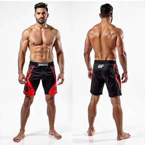 Shorts de combat MMA sublimés personnalisés, shorts de grappling BJJ sans kimono pour hommes, vêtements MMA en gros et vêtements de Jiu Jitsu - Product Image 6