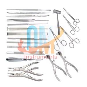 Juego de Cirugía nasal para rinoplastia ENT, 21 Uds., herramientas de septoplastia ENT reutilizables de acero inoxidable, instrumentos de cirugía para oreja, nariz y garganta - Product Image 1