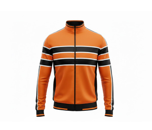 Chaqueta de Calentamiento con Cierre Completo Sublimada para Equipo Profesional, Ropa Deportiva para Correr y Fitness, Cálida, Transpirable y de Secado Rápido |   Tallas Hombre Mujer Juvenil - Product Image 2