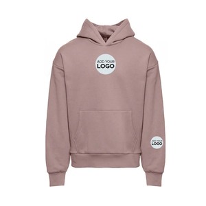 Sweat-shirts à capuche en molleton doux, impression numérique, manches longues, tendance, épaules tombantes - Product Image 1