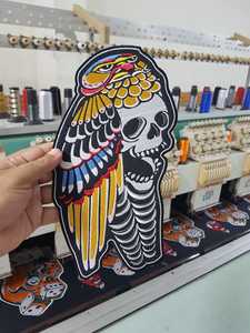 Parche Bordado Personalizado Arcoíris Orgullo LGBTQIA+ Corona de Laurel, Insignia Decorativa para Coser, Accesorio de Ropa de Fieltro No Tejido y PVC - Product Image 3