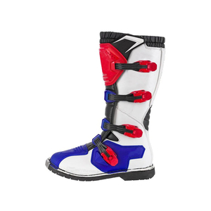 Custom Printed Waterproof Windproof Breathable Anti-UV Plus Size Comfortable Leather Motorcycle Riding Shoes <b>Men</b> OEM Racing - Product Image 2