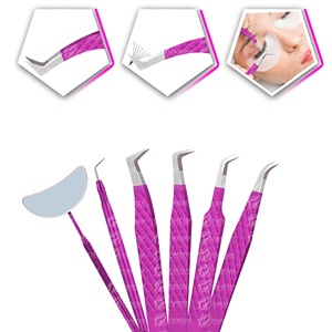 Juego de pinzas para pestañas ligeras, precisas y bellamente elaboradas, garantizan una aplicación sin esfuerzo y resultados impecables - Product Image 3