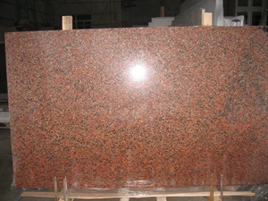 Dalles de granit rouge classiques les plus vendues pour plans de travail de cuisine, carreaux de sol, revêtements muraux, monuments et travaux de construction - En vente - Product Image 4