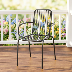 Modern Metal <b>Dining</b> <b>Chair</b> Minimalist Design Stable indoor Furniture - Product Image 4