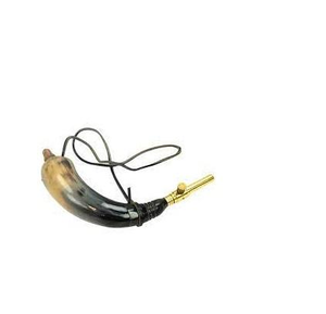 Cuerno de búfalo 100% puro, cuerno natural de la mejor calidad y precio económico, con soporte de cuero negro, empaque individual. - Product Image 2