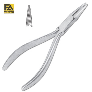 Pinzas Quirúrgicas de Punta Fina de Alta Calidad 2026, con Dientes Cruzados, Manuales, Certificadas CE, Instrumento de Clase I - Product Image 1