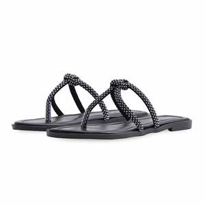 Sandalias de tacón informales negras CL1938 - Product Image 3