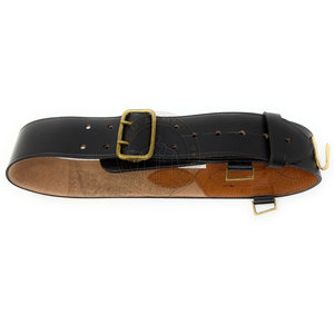 Cinturón Resistente Sam Browne con Correa de Cuero Vacuno, Hebilla de Acero Ajustable, Estilo Casual, Ecológico y Personalizable - Product Image 2