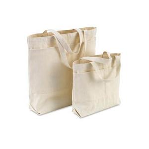 Bolsa de Mano de Lona de Algodón al por Mayor, con Logotipo Personalizado OEM, para Compras, Viajes, Escuela, Cafetería - Product Image 1