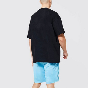 OEM Fashion Brand Streetwear 2-Piece Set Oversized Men's Shorts Solid 100% Cotton Midweight Summer <b>Tracksuits</b> - Product Image 6