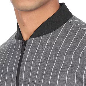 Veste coupe-vent en coton mélangé pour homme, style streetwear, nouveau design. - Product Image 5