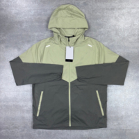 Conjunto Deportivo de Invierno Personalizado de 2 Piezas para Hombre, Chaqueta y Pantalones Cortos de Alta Calidad, Colores Personalizados, Secado Rápido y Transpirable