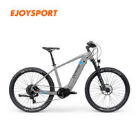Vélo de montagne BAFANG pour adultes, cadre en alliage d'aluminium léger, 9 vitesses, 250W, frein à disque hydraulique au lithium, étanche, 5 niveaux