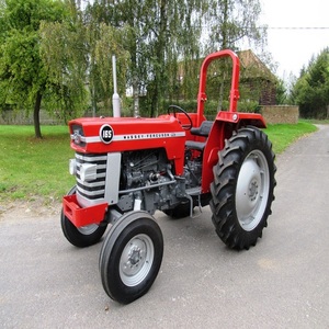 รถแทรกเตอร์ฟาร์มสีแดง Massey Ferguson 165 ขนาด 65 แรงม้า ขับเคลื่อน 4 ล้อ ระบบเกียร์ สำหรับเครื่องยนต์ดีเซล ชิ้นส่วนหลักประสิทธิภาพสูง ขายส่ง - Product Image 3