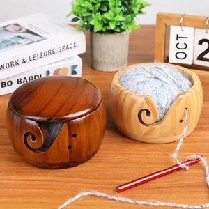 Wooden <b>Yarn</b> Bowls High Quality - Product Image 5