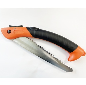 Folding Garden Pruning <b>Saw</b> 220mm Steel Blade Soft Grip Handle Anvil Type Manual Hand <b>Saw</b> - Product Image 1