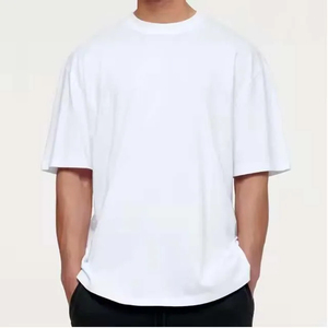 เสื้อยืดคุณภาพสูงสั่งทำพิเศษ สไตล์ผ้าฝ้ายเรียบง่ายสำหรับผู้ชาย ขายส่ง เสื้อยืดแขนสั้นใหม่จากปากีสถานสำหรับผู้ชาย - Product Image 2