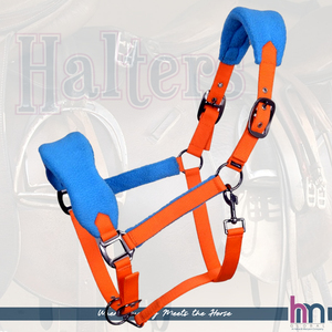 HM GLOBAL - Cabestro Anatómico Ajustable para Caballos, Acolchado de Felpa, con Hebillas de Acero, Ecológico, Estilo Ecuestre Occidental - Product Image 4