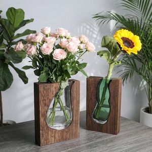 Pot de fleurs carré en bois et résine fait main 20L pour la maison, le bureau, la pépinière et le jardin - Product Image 4