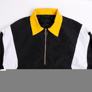 LIMOS SPORTS Men's Hip Hop Denim <b>Jacket</b> Solid Pattern Breathable Regular Fit Spring Polyester/Cotton Woven Button Fly - Product Image 3