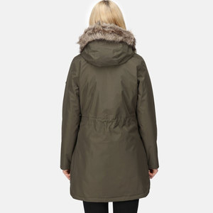 Parka matelassée pour femme, manteau d'hiver chaud à capuche, imperméable, vêtement d'extérieur tendance, fournisseur en gros, hydrofuge - Product Image 3