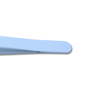 Pinza para Cejas Rosa con Recubrimiento en Polvo Personalizada, Pinza Profesional de Acero Inoxidable con Punta Inclinada, Herramientas de Precisión para el Cuidado Facial - Product Image 2