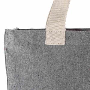 Sac fourre-tout en toile teinte, forme seau, longues poignées, vierge, personnalisable avec logo, vente en gros, promotionnel, pour le marché et le shopping - Product Image 4