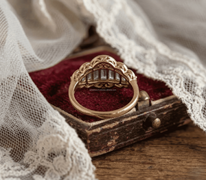 Anillo de boda de plata de ley S925 con circonita cuadrada geométrica de junio y diamante de color, joyería de moda que combina con todo - Product Image 1