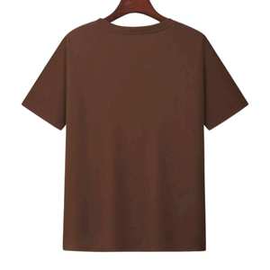 เสื้อยืดแฟชั่นสุดฮิต พิมพ์ลายสไตล์สตรีท คอตตอน ทรงคอกลม แขนสั้น ผ้าถักเนื้อนุ่ม ล้างสีแล้ว รับสกรีนลายตามสั่ง - Product Image 4