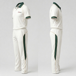 Uniforme de Cricket Personalizado con Doble Costura, de Alta Calidad, Secado Rápido, Transpirable, Antibacterial y Ligero - Product Image 5