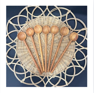 ช้อนไม้ธรรมชาติ งานฝีมือไม้ตกแต่ง อุปกรณ์ครัว สำหรับการขายส่ง ตลาดค้าปลีกทั่วโลก สนับสนุนธุรกิจวันนี้ - Product Image 1