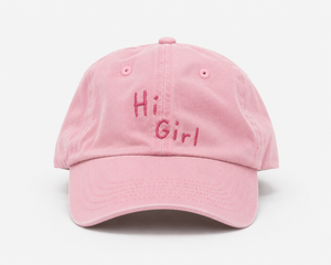 Gorra de Béisbol Personalizada al por Mayor, Bordada, Color Rosa Bebé, Estilo Dad Hat para Mujer, de Algodón Lavado, Perfil Bajo, Sin Estructura, 6 Paneles, de Alta Calidad - Product Image 1