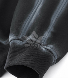 Sweat-shirt à capuche surdimensionné pour homme Sparkwell Industry, en coton molletonné respirant, avec poche, style streetwear décontracté, coupe automne, 500g - Product Image 5