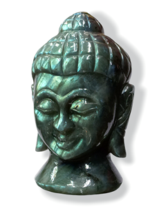 เศียรพระพุทธรูปทำจากคริสตัลรูปหัวพระพุทธเจ้าแกะสลักด้วยมือทำจากหินลาบราดอไรต์คริสตัลรูปพระพุทธเจ้าสำหรับตกแต่งบ้านของขวัญคริสตัล - Product Image 6