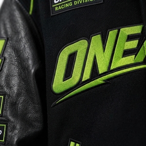 Men's Black Green <b>Racing</b> <b>Jacket</b> Motorsport Letterman Bomber <b>Jacket</b> Embroidered Streetwear Wholesale Apparel - Product Image 4