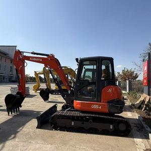 Livraison rapide, mini-excavatrice Kubota U55-4 d'origine avec un système hydraulique robuste, moteur compact et puissant, achetez maintenant, qualité supérieure - Product Image 4