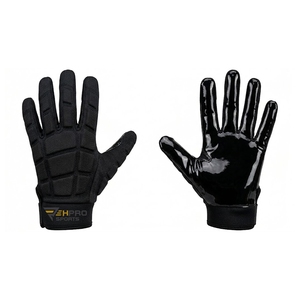 Gants de football américain personnalisés super adhérents et imperméables à doigts complets – Créez votre propre design – Les meilleurs gants de receveur de football - Product Image 2