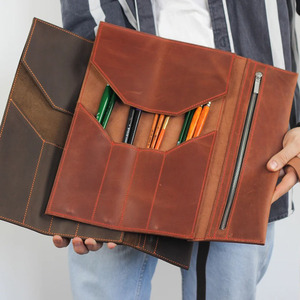 Premium quality leather <b>tool</b> <b>roll</b> organizer bags wholesale custom OEM supplier export portable storage for sale - Product Image 3