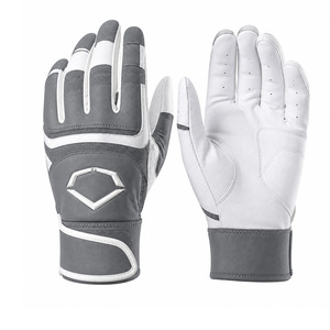 Gant de frappe QASWA SPORTS en cuir, paume souple, dos respirant, doigts perforés, fermeture VELCRO réglable, ambidextre - Product Image 1