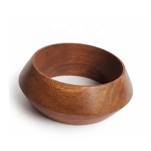 Bracelet classique pour femme en bois de Sheesham de haute qualité, finition polie, artisanat en bois, bracelets, accessoires de mode indiens - Product Image 1