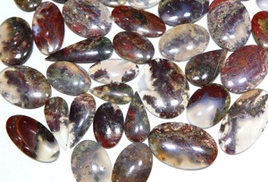 Proveedor Mayorista de Cabujones de Ágata Musgo Roja Natural, Piedras Preciosas Sueltas y Lisas para Joyería, Piedra Increíble - Product Image 3