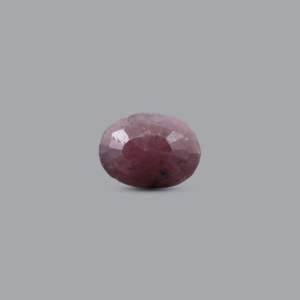 Premium 8.2 Carat Natural Oval Cut Red Ruby Loose Gemstone for Fine Jewelry - Product Image 2