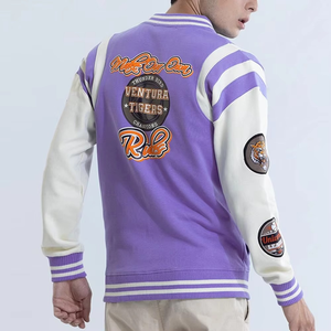 Chaqueta Bomber Universitaria de Lana con Estampado Personalizado, Estilo Vintage de Invierno, para Hombre y Mujer, Estilo Béisbol, Ropa Urbana, Chaqueta Letterman - Product Image 4