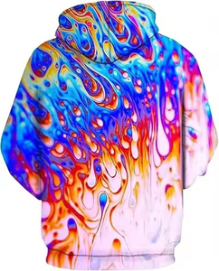 Sweat-shirts à capuche unisexes très vendus, de haute qualité, 100% coton, écologiques, impression par sublimation, couleurs et tailles personnalisées pour l'hiver - Product Image 2