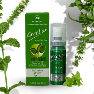 Spray Bucal Refrescante de Menta, Natural y Herbal, Elimina el Mal Olor, Portátil de 12ml, Ideal para Viajes - Product Image 1