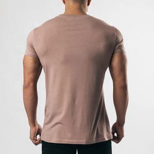 Nouveau T-shirt de sport pour homme à manches courtes et col rond, idéal pour la gym et l'entraînement, coupe ajustée, modèle uni pour musculation - Product Image 3