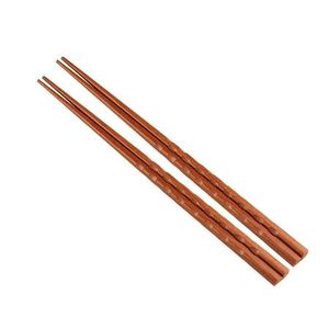 Ensemble de baguettes en bois de qualité supérieure avec des bords arrondis lisses pour une utilisation quotidienne sûre et confortable - Product Image 1