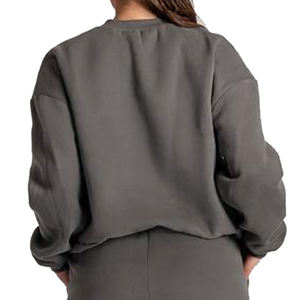 เสื้อสเวตเชิ้ตผู้หญิงแขนยาวปักลายระบายอากาศ รุ่นใหม่ปี 2026 ผ้าโพลีเอสเตอร์/คอตตอน ป้องกันการเป็นขุย รับผลิตแบบ OEM สำหรับฤดูใบไม้ร่วง/ฤดูใบไม้ผลิ - Product Image 1